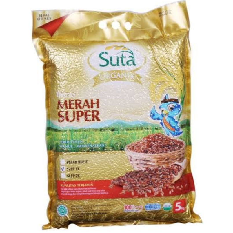 

Suta Beras Merah Organik Pecah Kulit 5kg