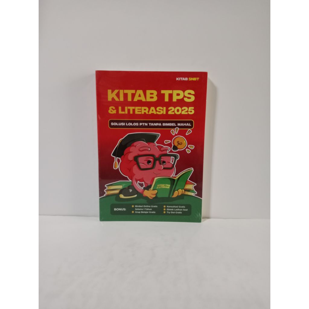BUKU ORIGINAL KITAB TPS & LITERASI 2025 SOLUSI LOLOS PTN TANPA BIMBEL MAHAL