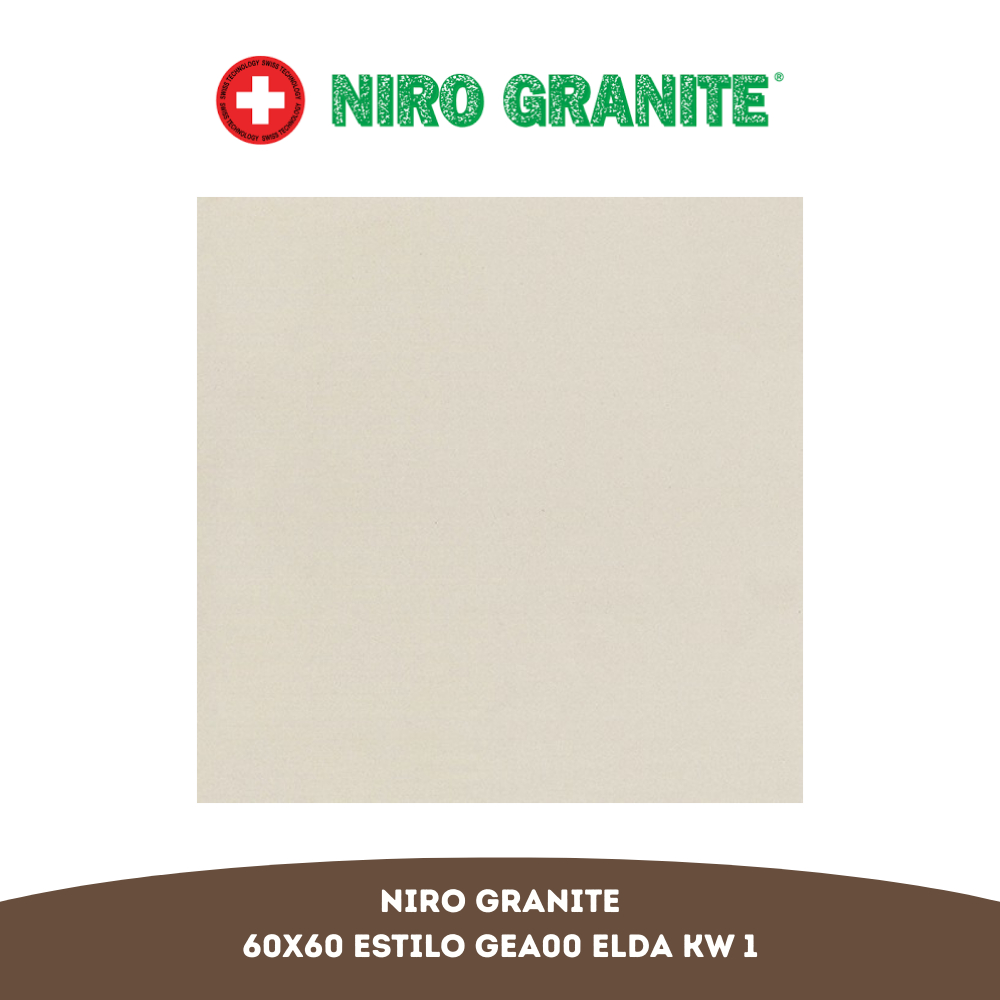 NIRO GRANITE Estilo GGEA00 Elda 60X60 KW 1 per Box (Isi 4 Lembar / 1.44 m²)