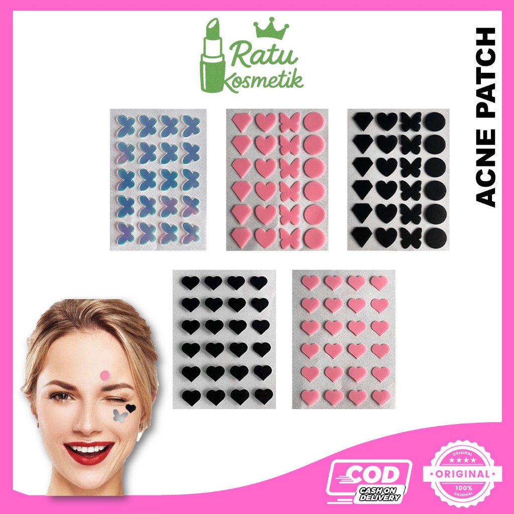 RATU ♥️ ACNE PATCH ♥️ Sticker Jerawat Acne Patch Invisible Penghilang Jerawat Kempes Stiker Penghila