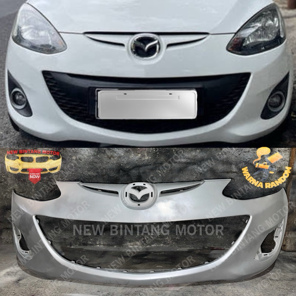 Bumper depan mazda 2 S 2010 2013 original