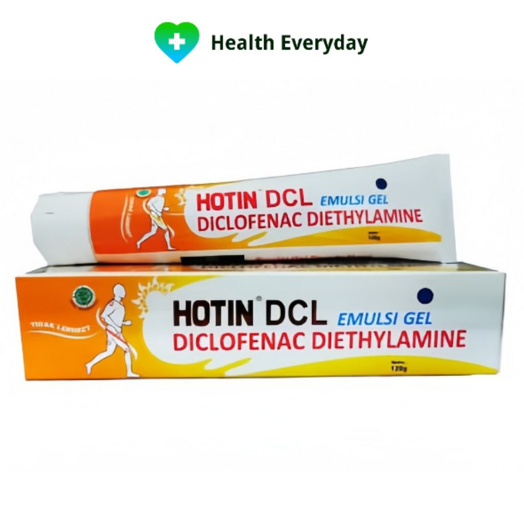HOTIN CREAM DCL Emulsi Gel Tube isi 30g - 120g