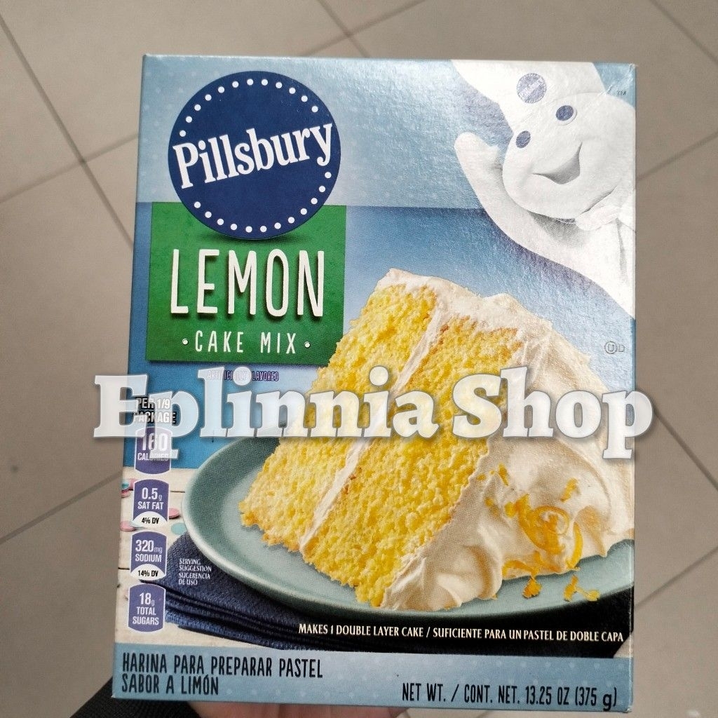

pillsbury Lemon Cake Mix 375 gr - Tepung Premix Instan