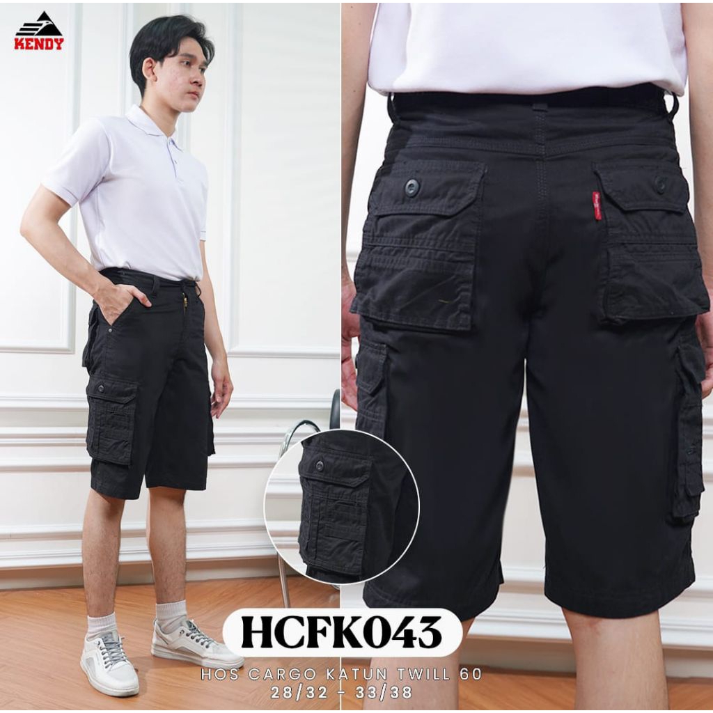Celana Kendy Cargo pendek pria original premium | Celana kendy pria
