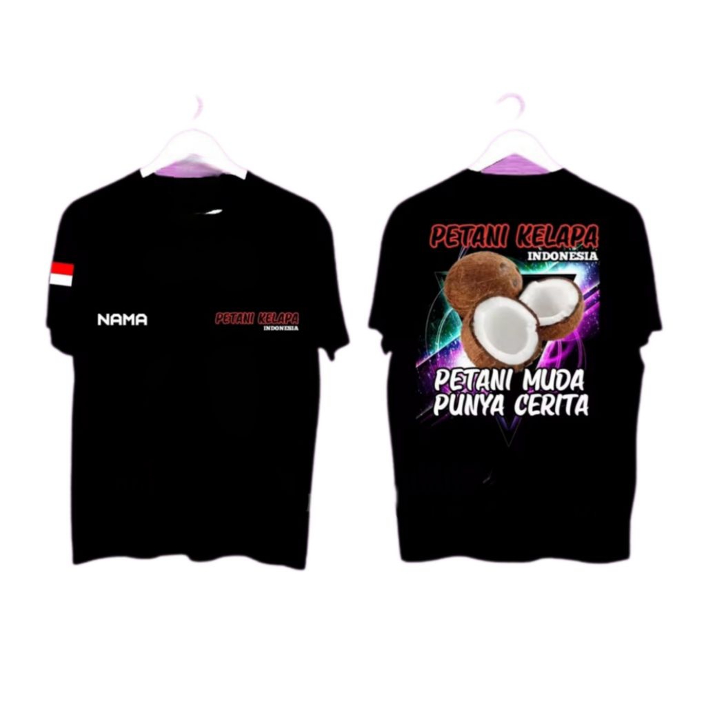 KAOS PETANI KELAPA//KAOS PETANI MUDA