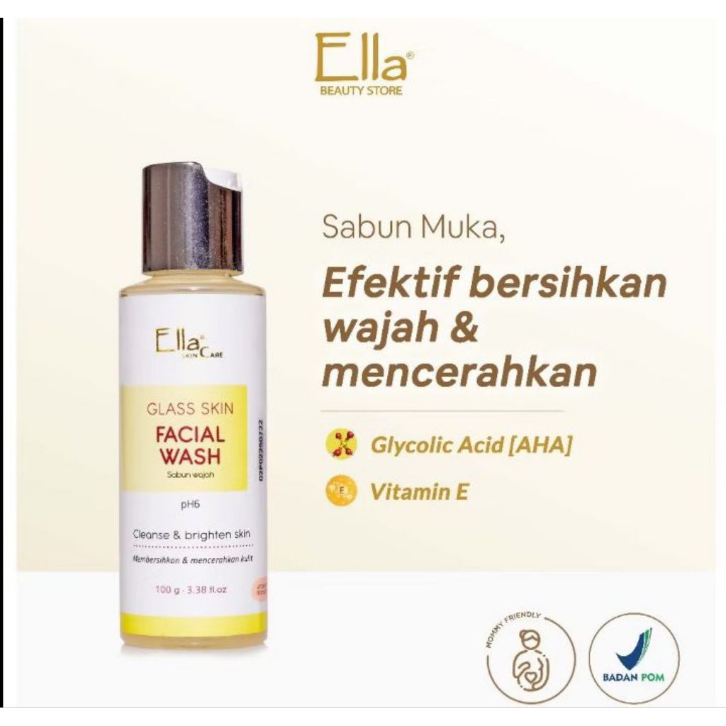 Ella Skincare Glass Skin Facial Wash