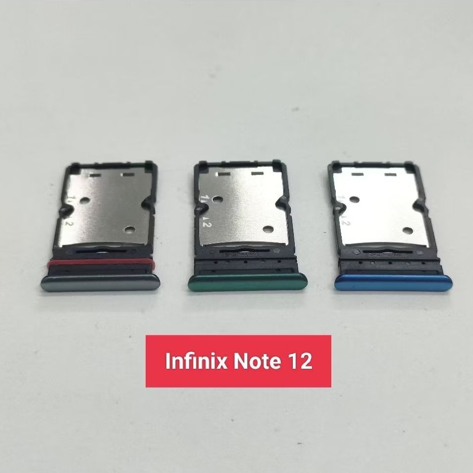 SIM Tray Slot Sim Tempat Kartu Infinix Note 12