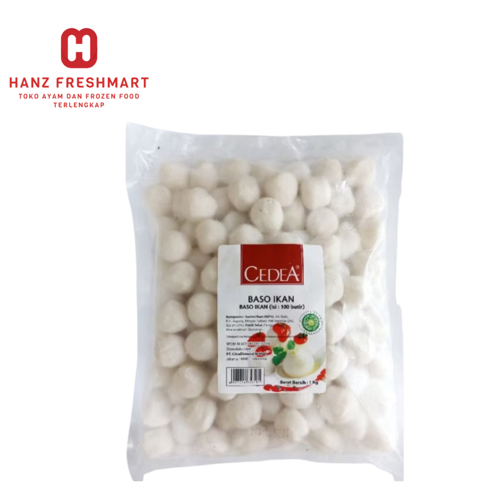 

Cedea Baso Ikan isi 100 - Hanz Freshmart