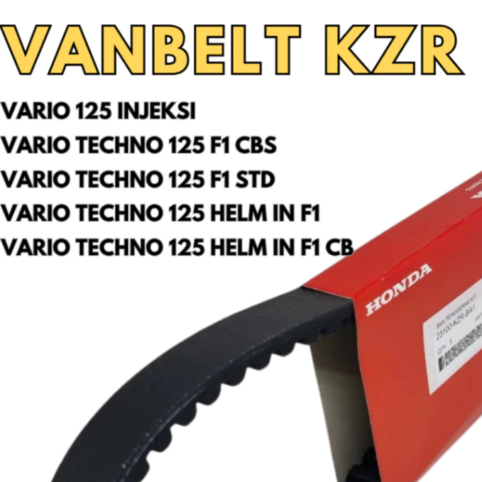 Vanbelt V-Belt Panbel Honda VARIO OLD CBS / VARIO TECHNO 125 VARIO 125 LAMA VARIO OLD 125 FI KZR