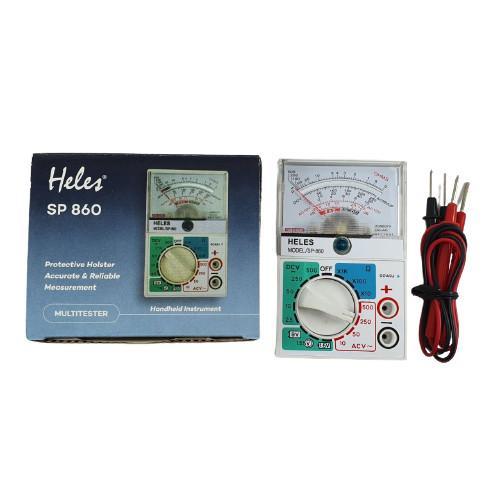 Multitester Heles SP860 Multimeter Analog SP-860 Tester Pocket Size Mini