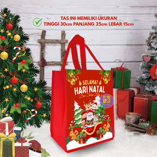 

Tas READY STOCK Natal / Bingkisan Natal BISA BELI SATUAN Tas Kain Spunbond Natal Merry Christmas / Goodiebag Natal / Tas Natal Tenteng Spunbond / GOODIE BAG MOTIF NATAL / BINGKISAN NATAL / GODDIE BAG NATAL SOUVERNIR KADO NATAL