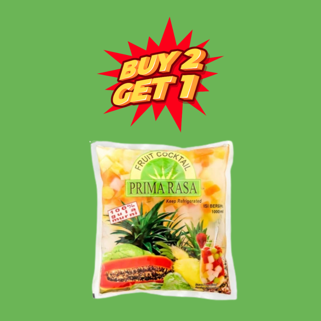 

BUY 2 GET 1 FREE Fruit Cocktail Prima Rasa 1000 ml