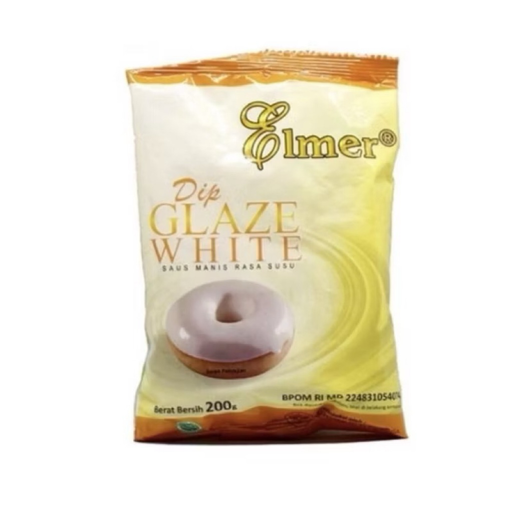 

ELMER DIP GLAZE WHITE 200 GR
