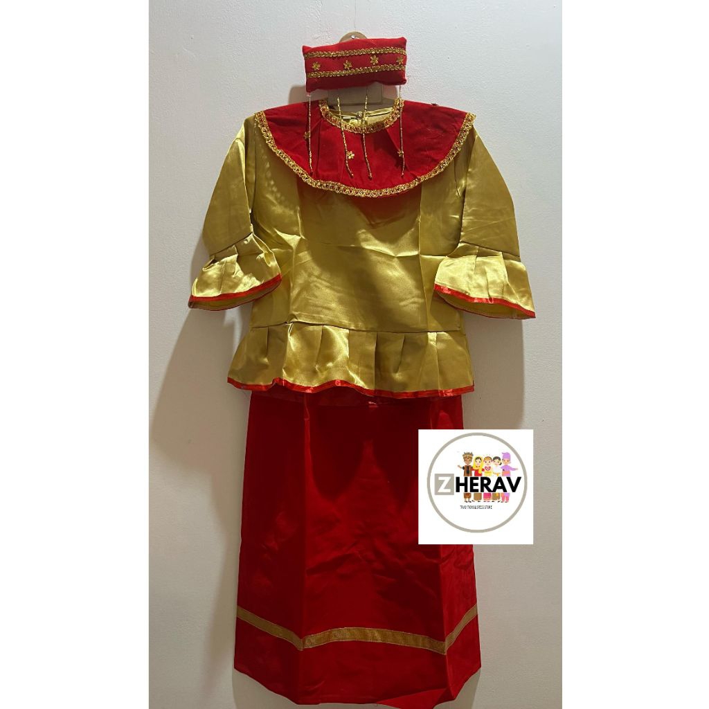 TERMURAH baju pakaian busana adat cadar betawi manten netawi anak dewasa