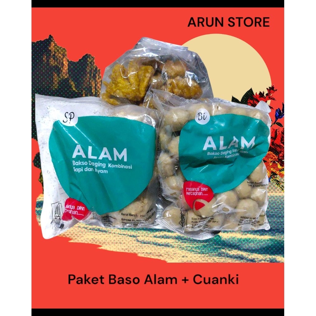 

Paket Baso Alam Super + Cuanki Khas Bandung