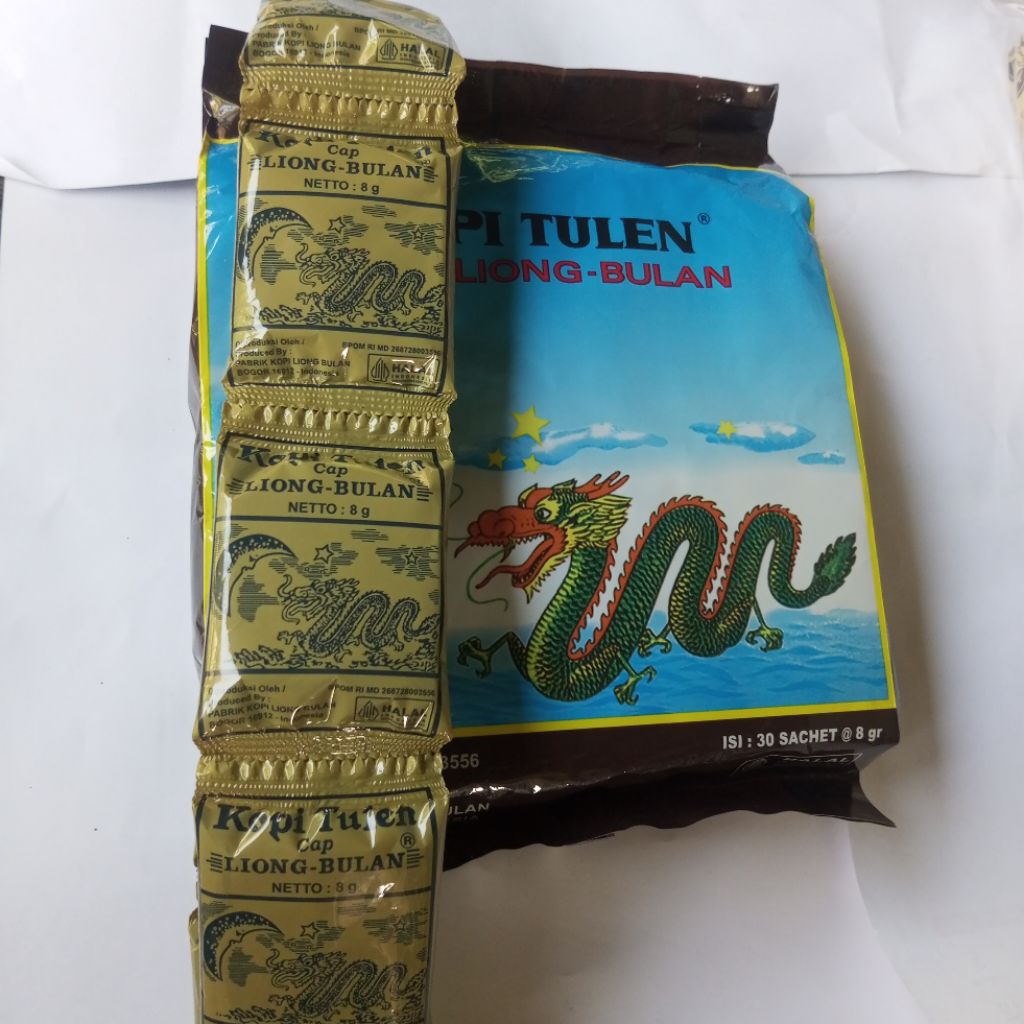 

Kopi Tulen Liong Bulan 10 Sachet