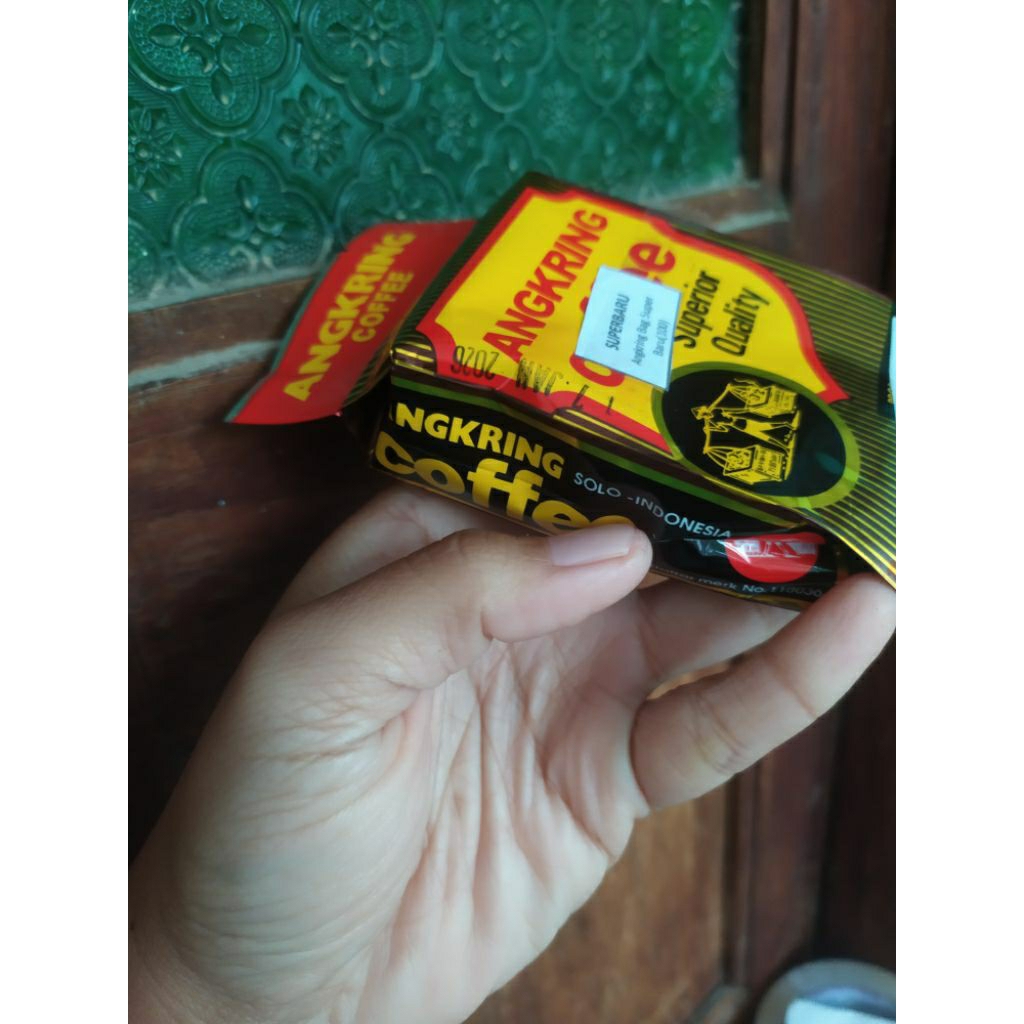 

kopi angkring super baru toko podjok oleh2 khas solo