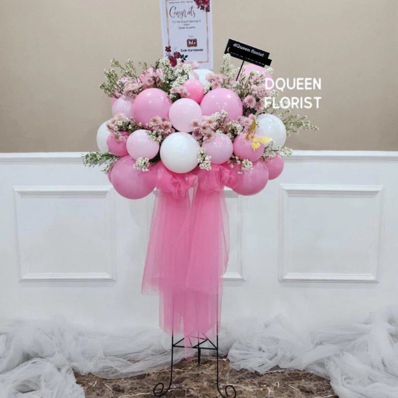 Standing flowers bunga hidup congratulations congrats selamat dan sukses  dukacita pembukaan toko