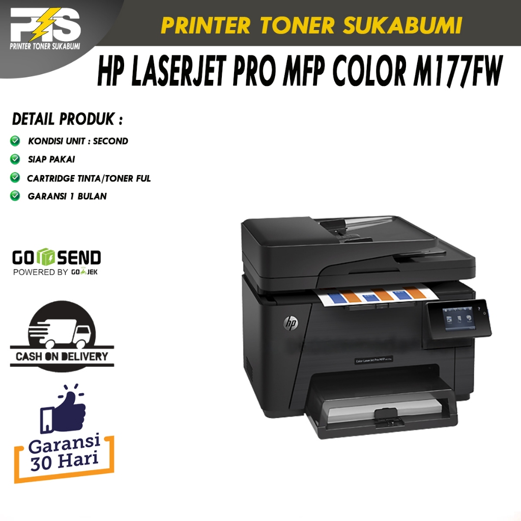 PRINTER HP COLOR LASERJET PRO MFP M177FW