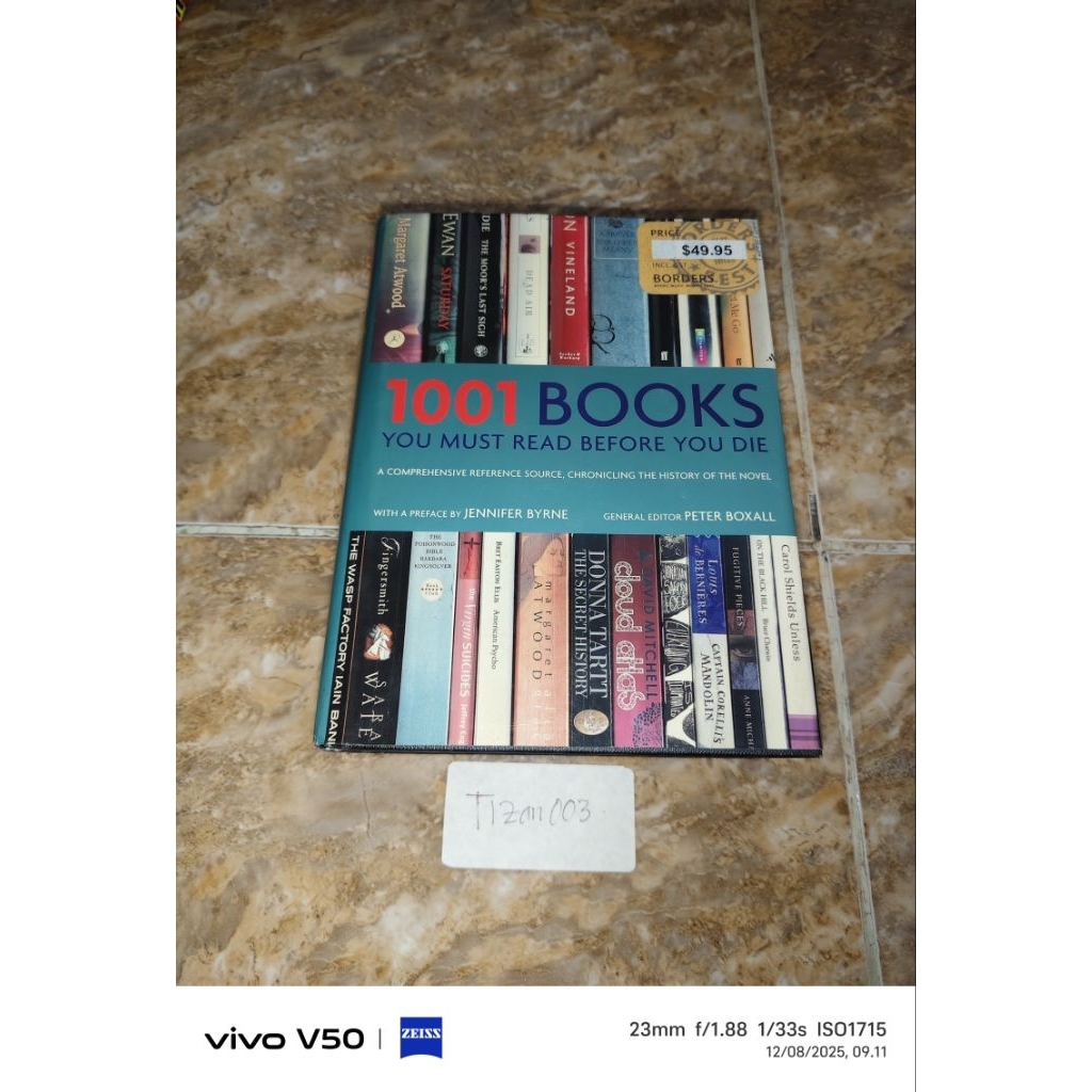 

Buku 1001 books you must read before you die - Peter Boxall