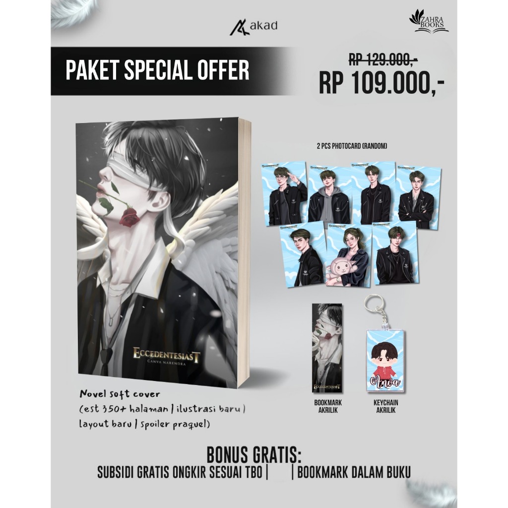 Novel Eccedentesiast 2, Eccedentesiast Happy Ending & Sad Ending - Akad