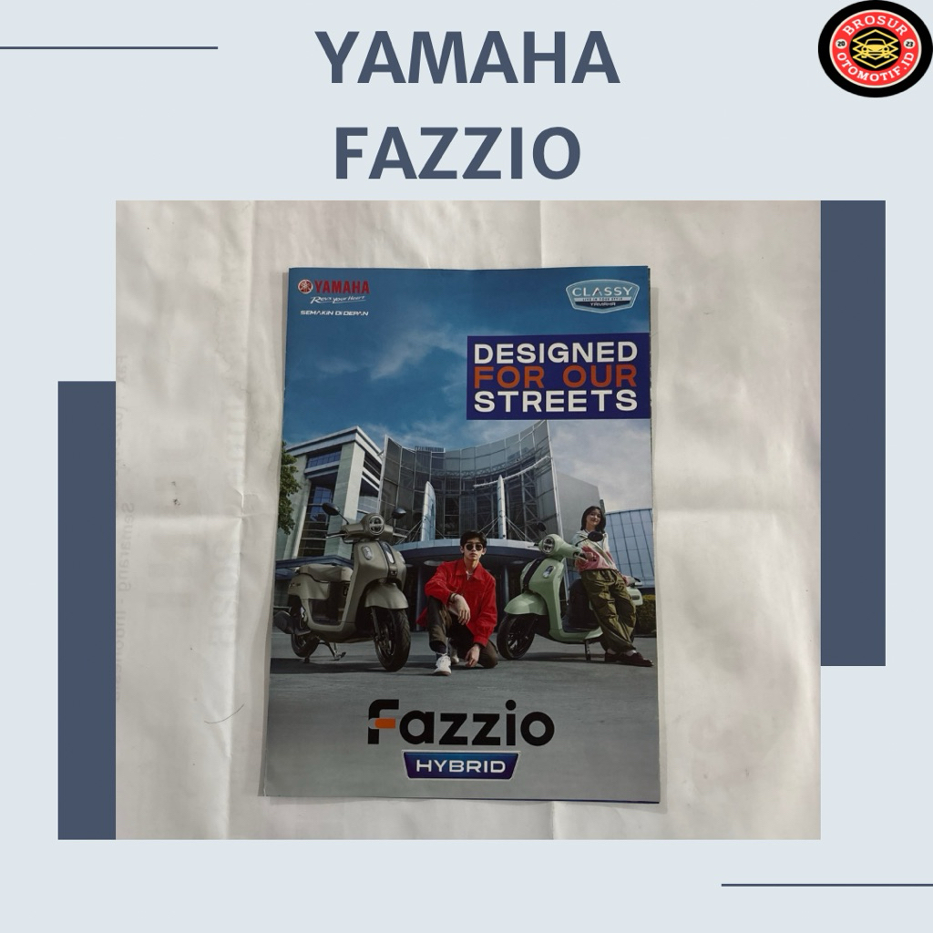 Brosur Yamaha Fazzio ( leaflet )