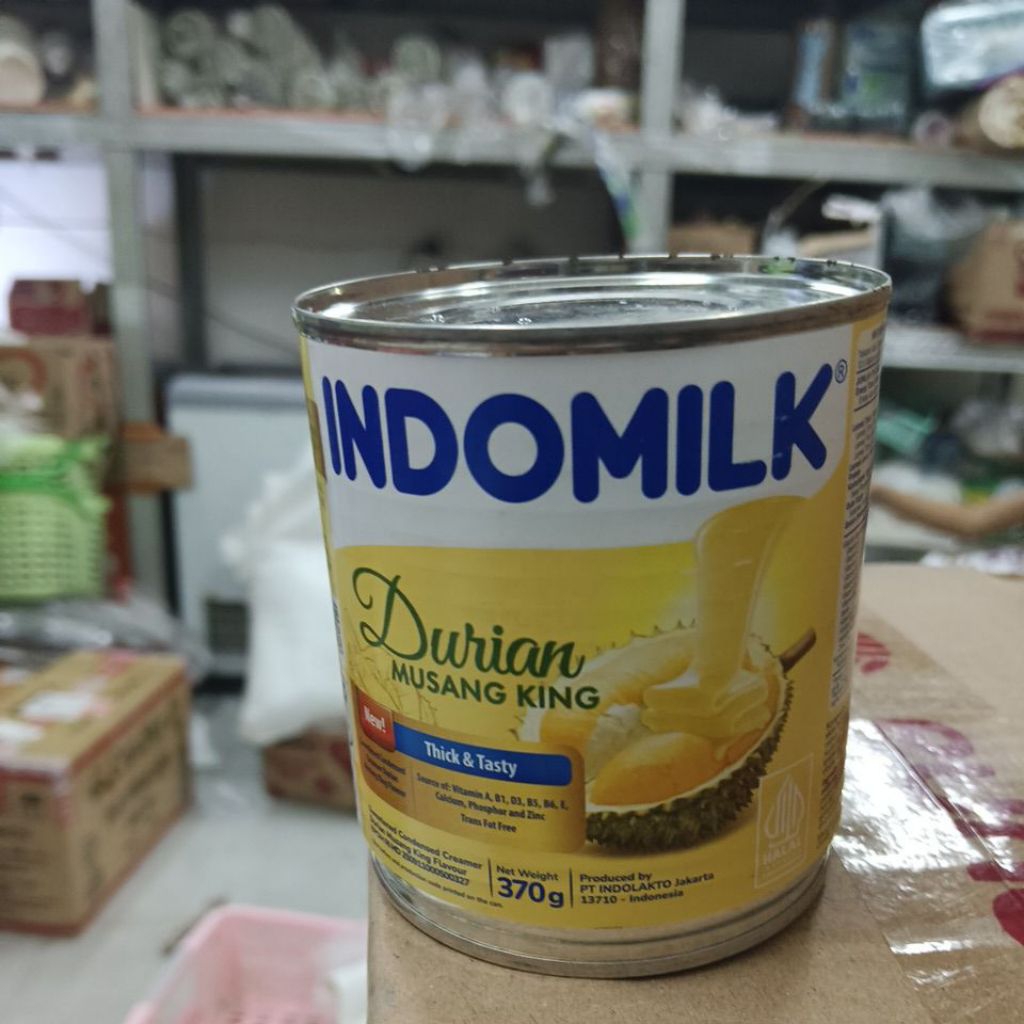

susu kental manis indomilk rasa durian