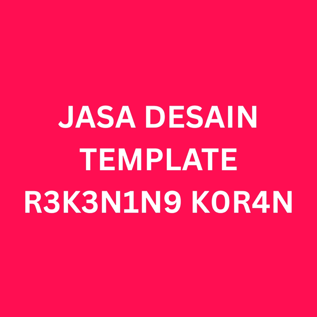 

JASA EDIT TEMPLATE KORAN BANK TERJEMAHAN REK*NING