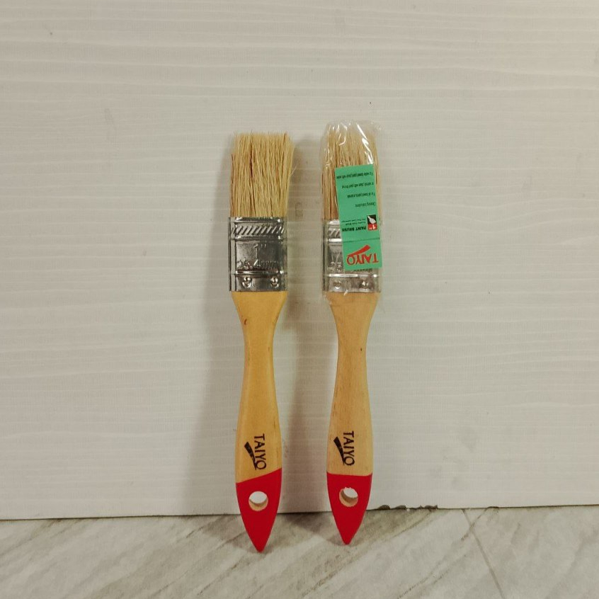 

Kuas Tangan Merk TAIYO Type 633 Koas Cat Tembok Gagang Kayu 1PCS