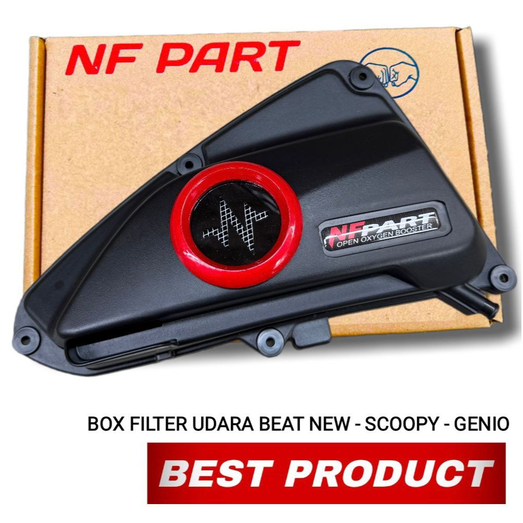 CORONG UDARA TUTUP FILTER SCOOPY NEW 2021-2024 FILTER BEAT DELUX VARIASI CORONG UDARA