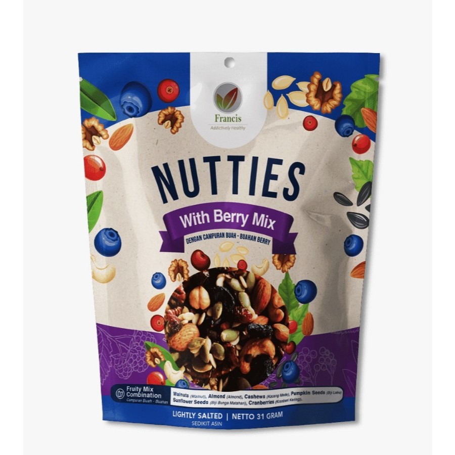 

Francis Nutties With Berry Mix 31g