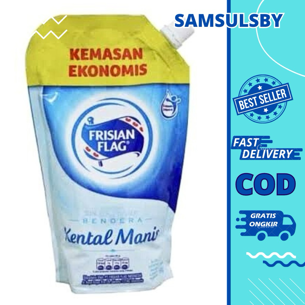 

Frisian Flag Susu Kental Manis 545 gr Susu Bendera