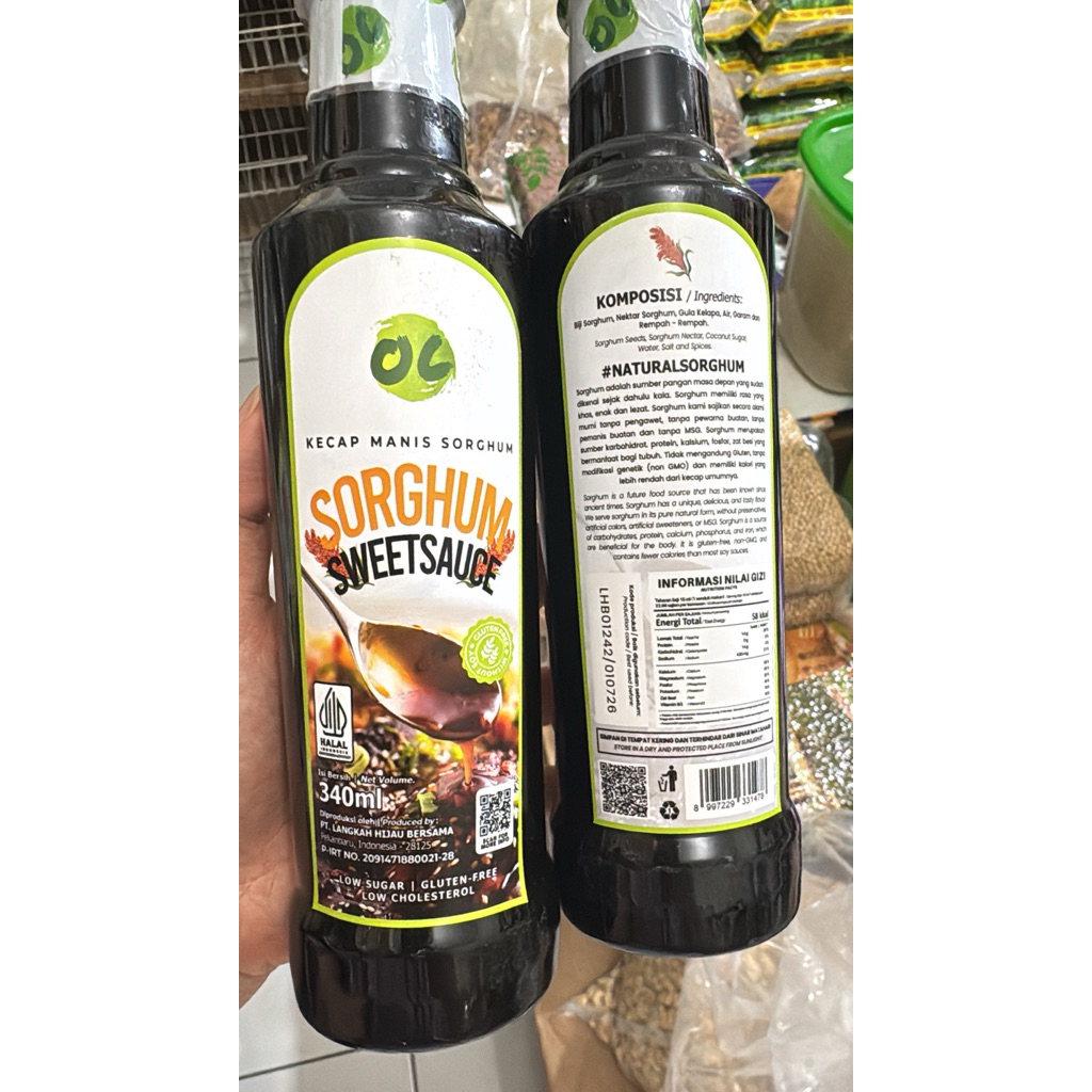 

Kecap Manis Sorghum / Sorghum Sweet Sauce – 340ml