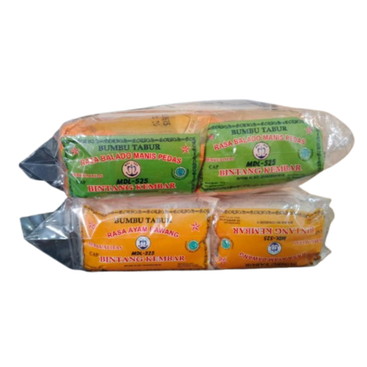 

Bumbu Atom Cap Bintang Kembar 1 PAK isi 12 Pcs Bumbu masak tabur