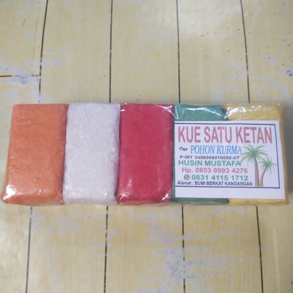 

Kue Satu Ketan Asli Kandangan Isi 10 pcs – Manis Legit Lembut