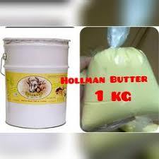 

HOLLMAN BUTTER SUSU 1KG X 1 ECER, BUTTER CAMPURAN ADONAN,KHUSUS INSTAN KURIR