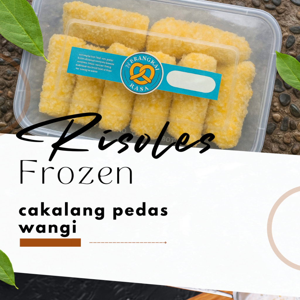 

Risol Cakalang Pedas Wangi Frozen - 8 pcs