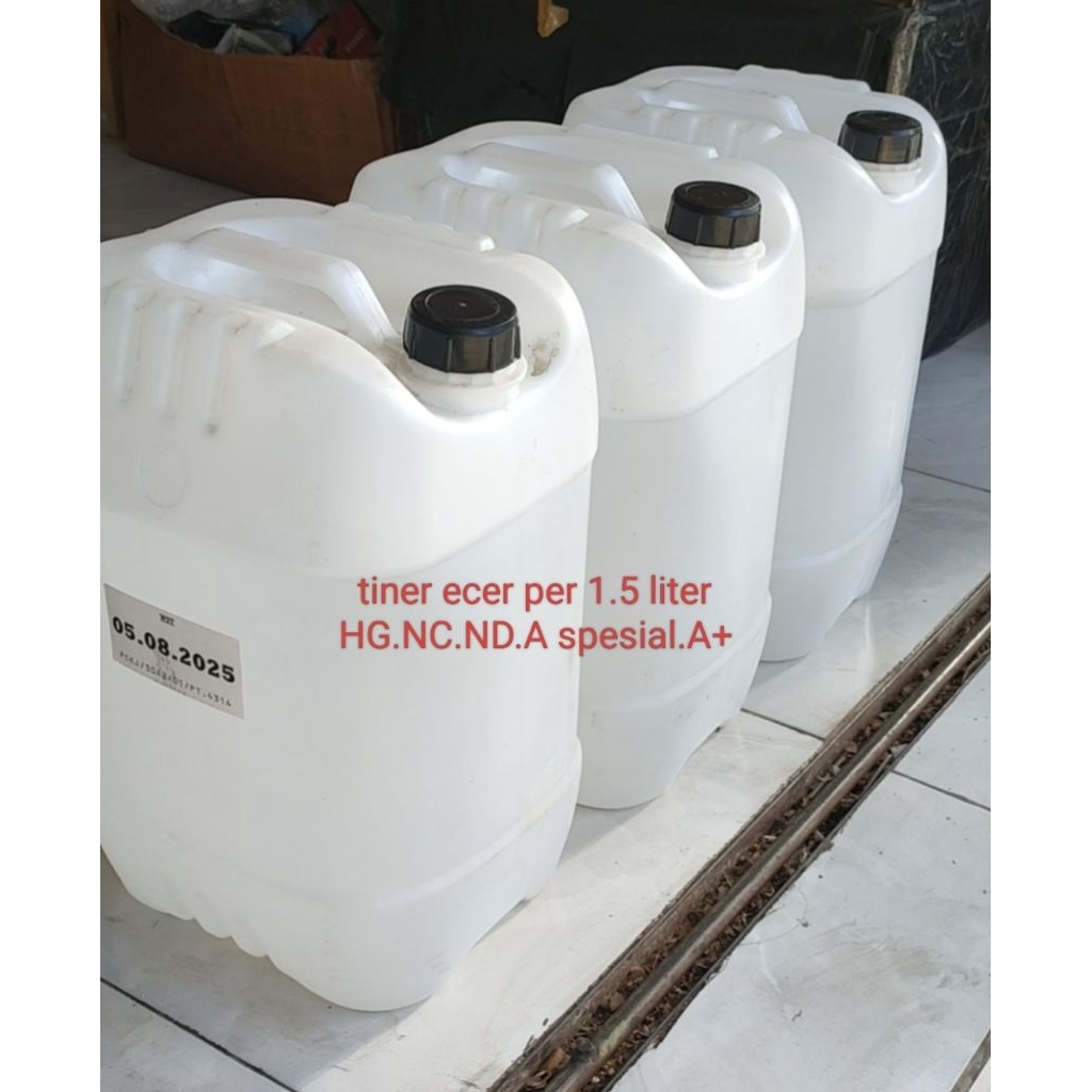 tiner ecer 1.5 literan HG.NC.ND.A spesial.A+