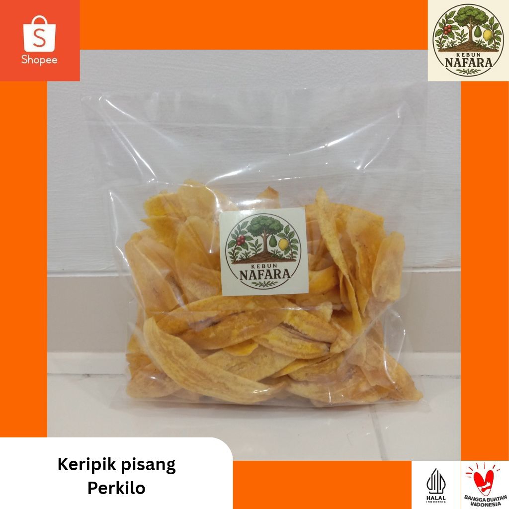 

Keripik Pisang Gurih Asin | Crispy Original | Renyah Premium