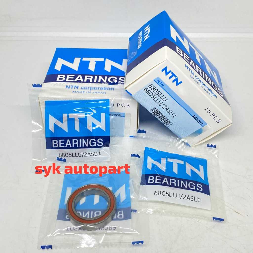 BEARING 6805 LLU NTN TUTUP KARET 6805LLU NTN