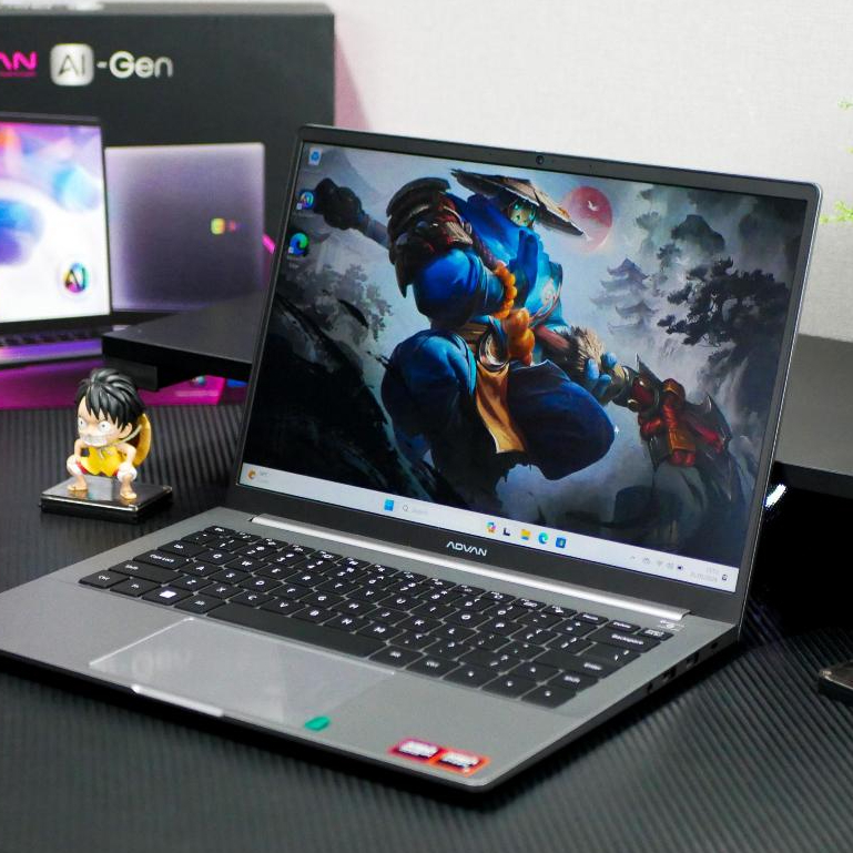 ADVAN AI GEN AMD RYZEN 7 8845HS AMD RADEON 780M 16GB/512GB WINDOWS 11 GREY