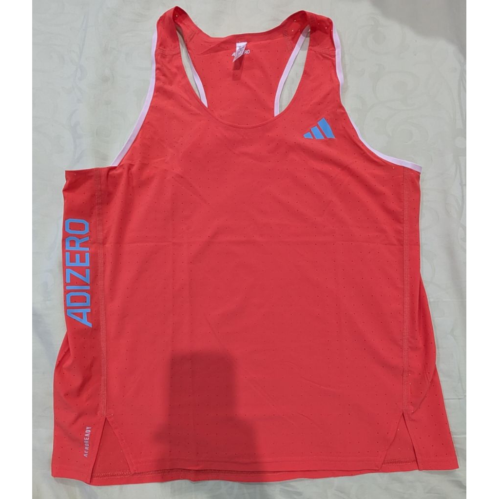 Preloved Adizero Singlet Men (red)