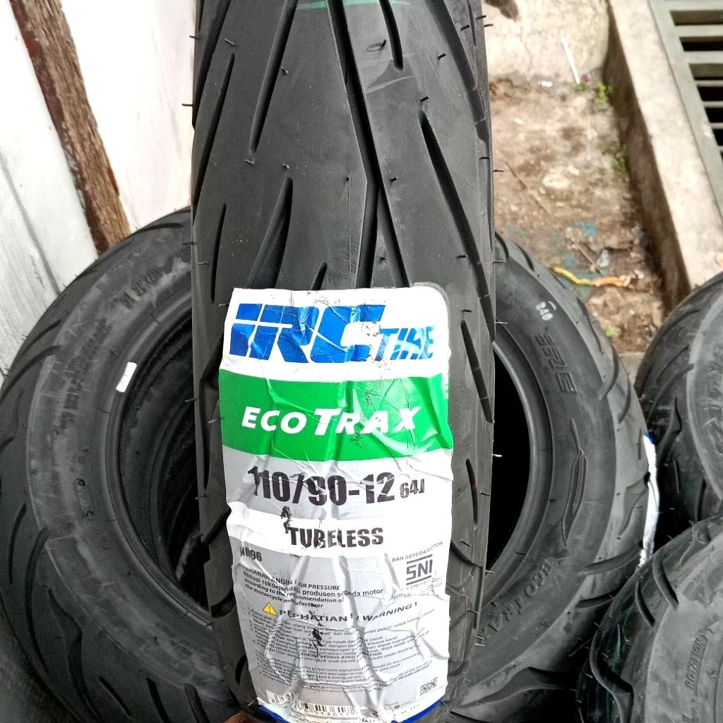 110/90-12 IRC ECOTRAX TUBELESS RING 12