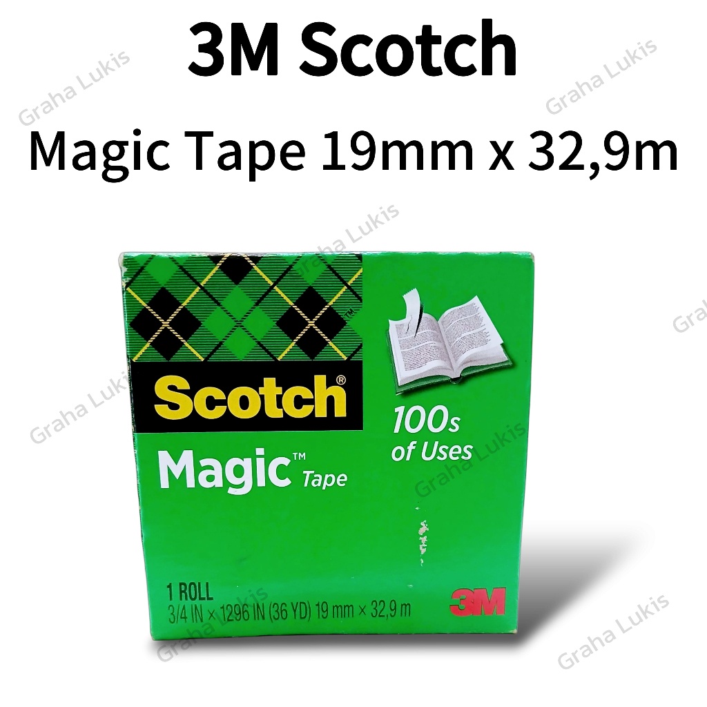 

3M SCOTCH Magic Tape Matte Finish 19mmx32,9m