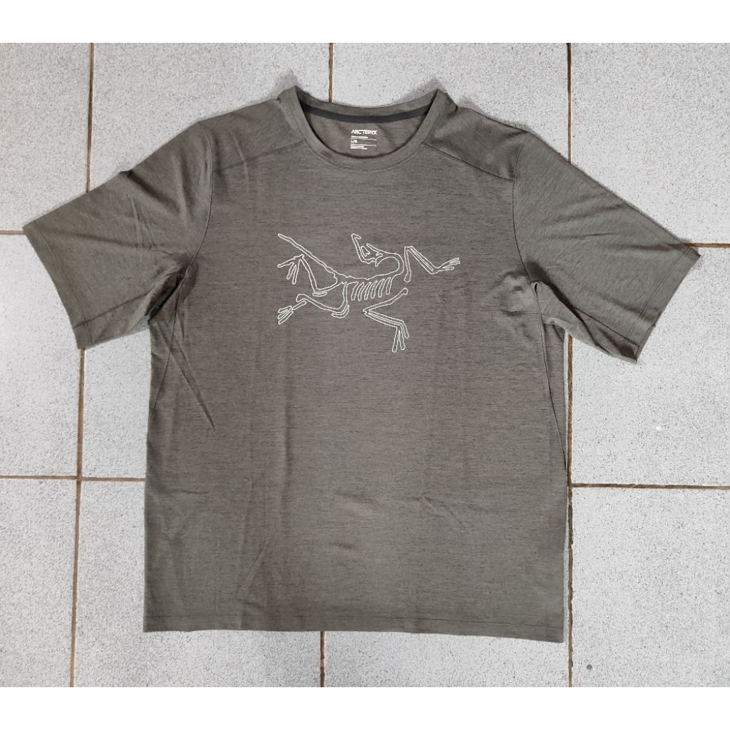 Kaos Arcteryx Cormac Logo Shirt SS Mens Original
