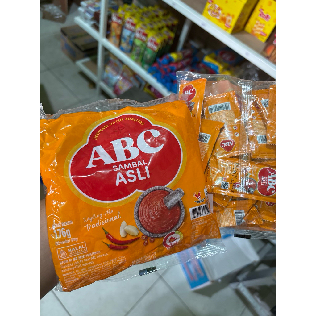 

sambal abc sachet 22pcs x8gr