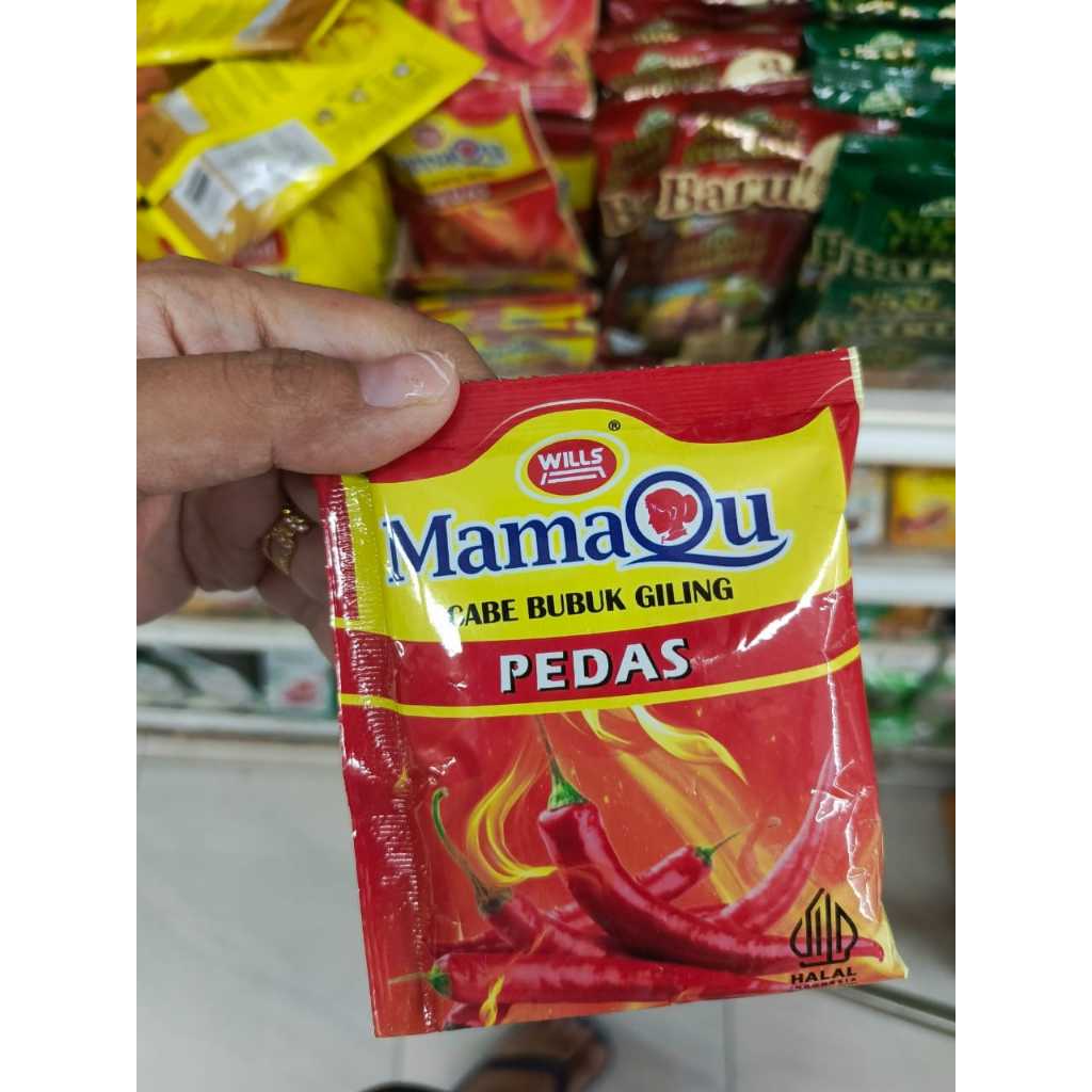 

MAMAQU PEDAS CABE BUBUK GILING 25 GRAM
