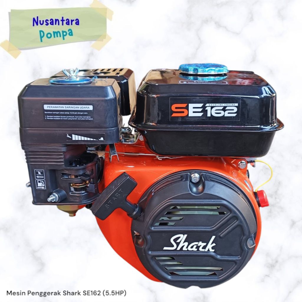 Mesin Penggerak Shark SE162 (5.5HP)