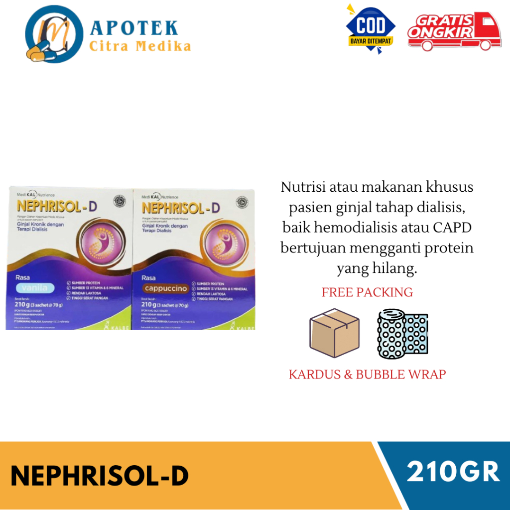 

- - Susu Khusus Untuk Gangguan Ginjal Kronik dengan Terapi Dialisis