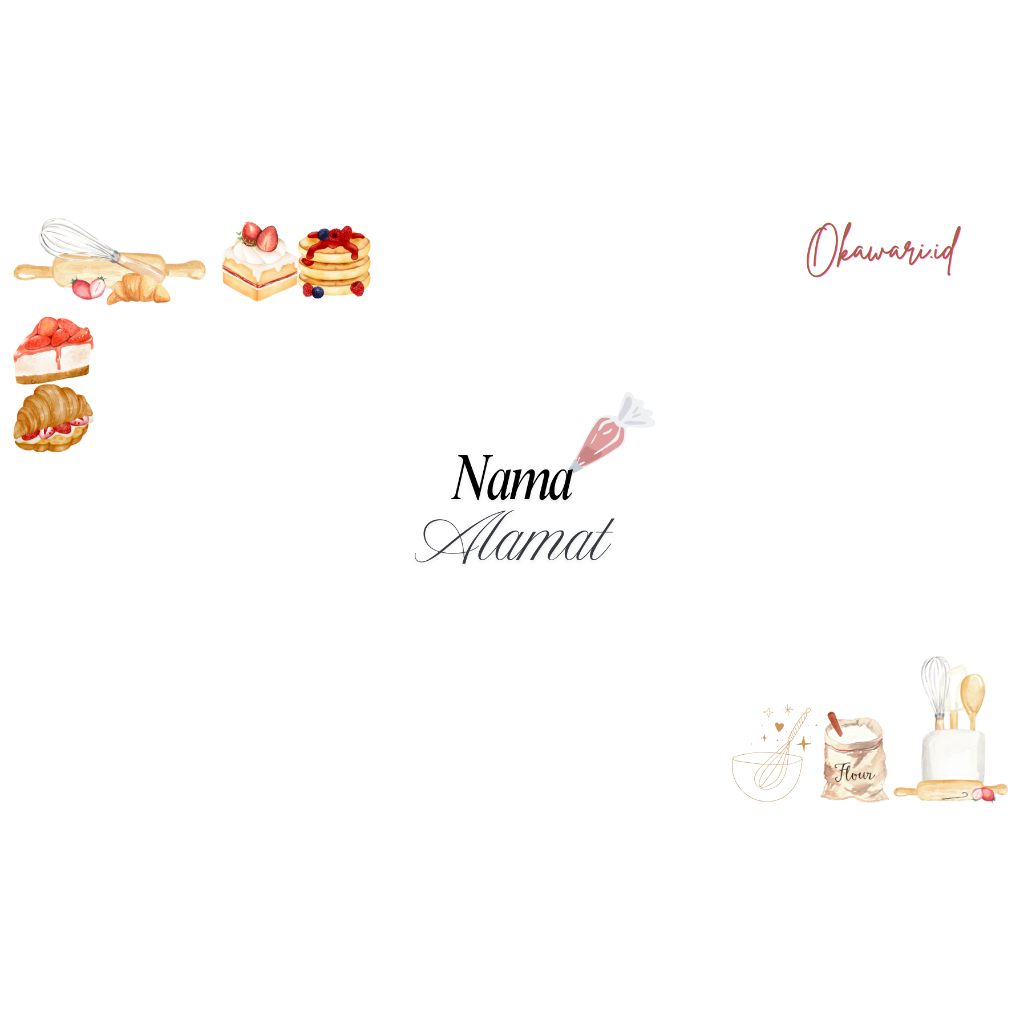 

(batch 5) Amplop kondangan undangan custom nama dan alamat (uk 152 x 90 mm)